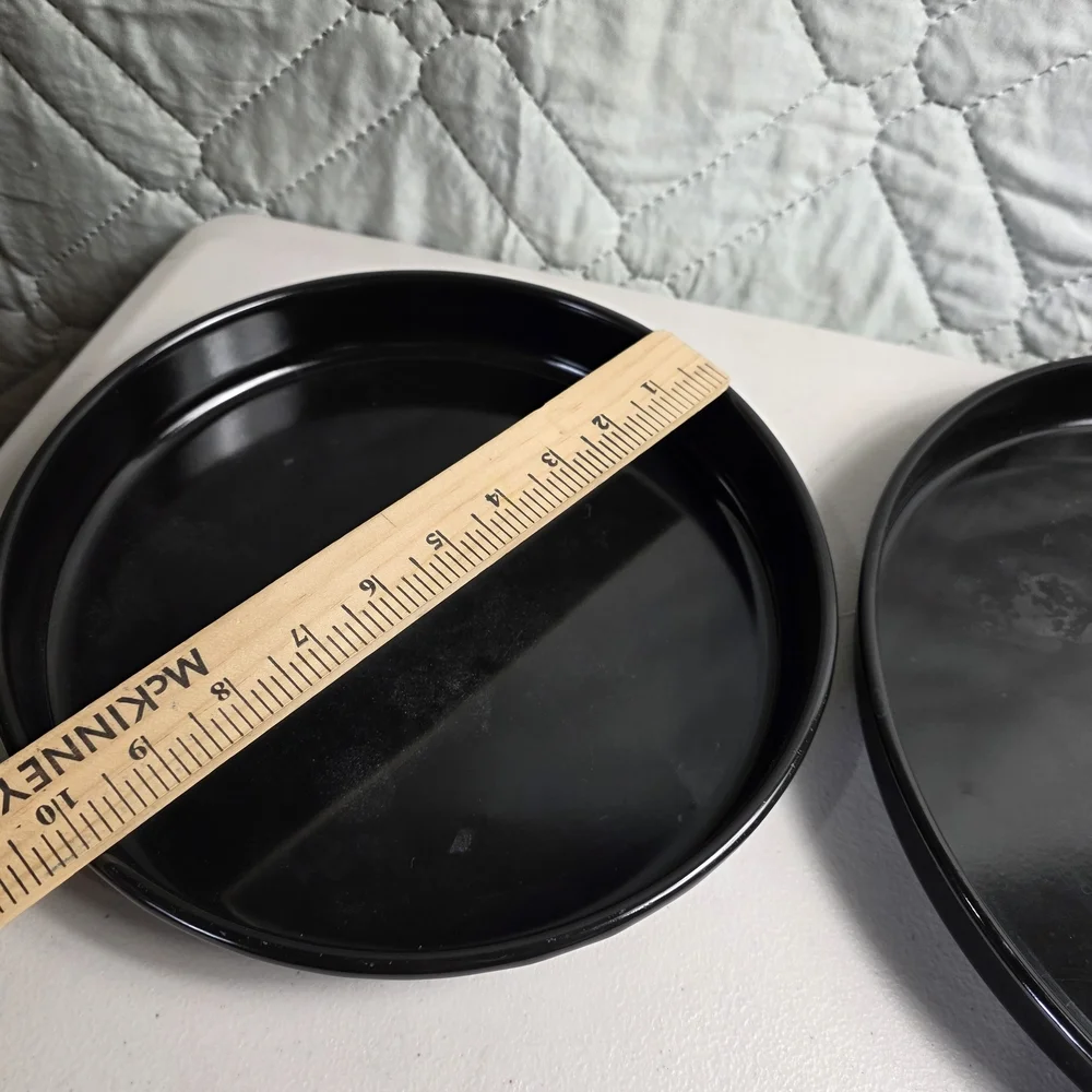 NuWave Black Pro Infrared Oven Browning/Drip Pan Set Of 3
